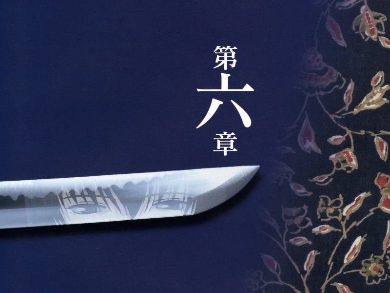 Rurouni Kenshin, art and craft, studio shot, printed, craft, black background, colored background, 720P, white, neck, air vehicle, reflection, mode of transportation