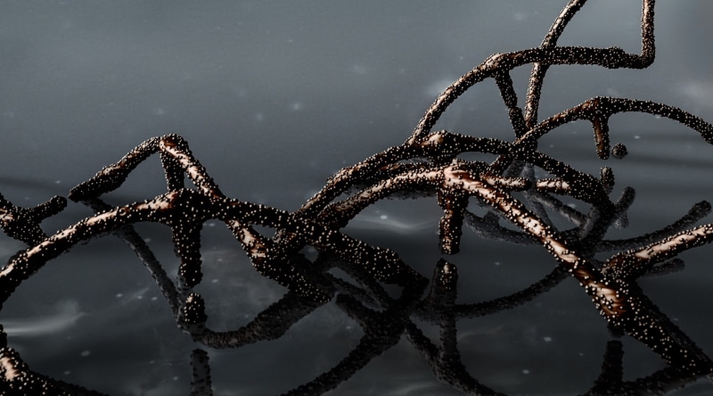 dna, medical, microbiology, design, nature, 3d, metal, analysis, genetic material, marine, rendering, research, day, gen, outdoors, forensics, arts culture and entertainment