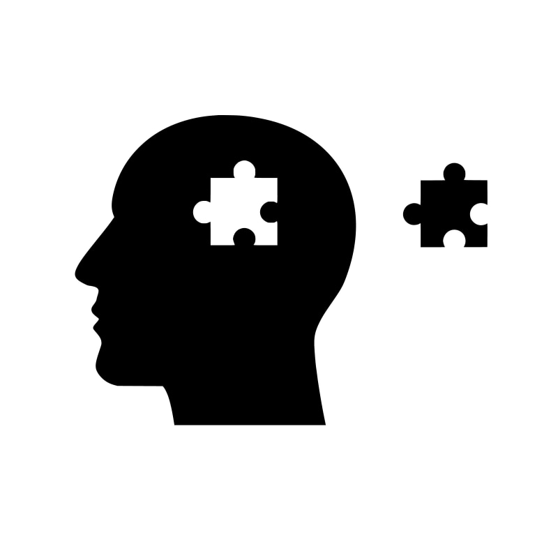 creativity, search, computer icon, human representation, studio shot, problem, knowledge, single object, mental, head, depressed, confusion, inspiration