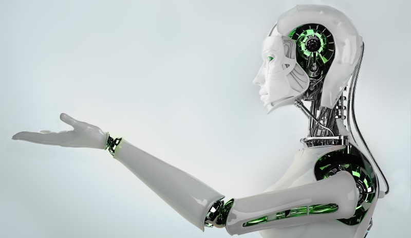 cyborg, 5K, indoors, human representation, Hi Tech, man made, creativity, white color, female likeness, no people, art and craft, robot, copy space, digital art