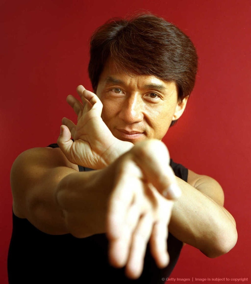 actor, strength, gesturing, portrait, shirt, emotion, anger, finger, s, positive emotion, studio shot, evil, red, males, effort, colored background, body part