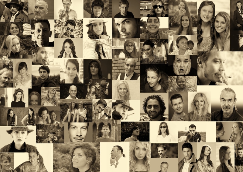 promise, cooperate, women, collaboration, know, social, impressions, relationship, female likeness, people, photograph, studio shot, connection, photo album
