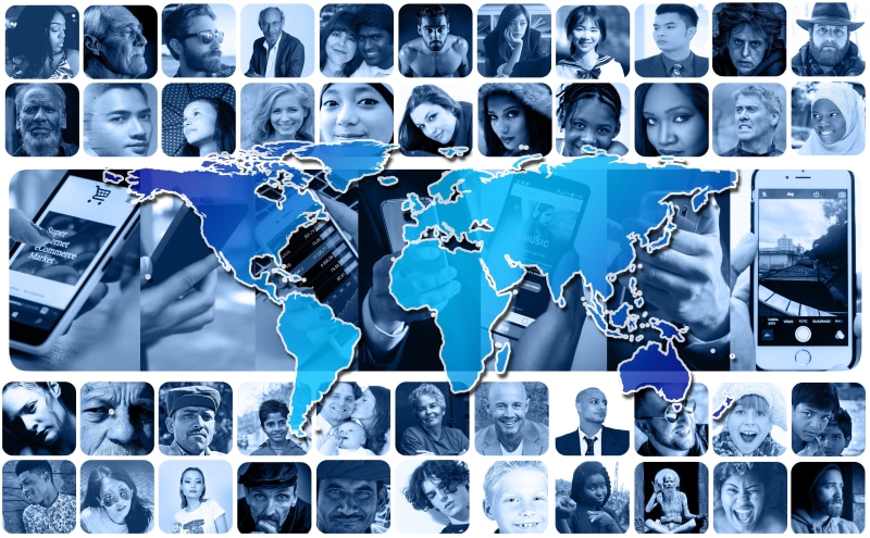 impressions, system, web, photography, news, community, group of people, globalalisierung, teamwork, action, world, network, democratisation, blue, brotherhood
