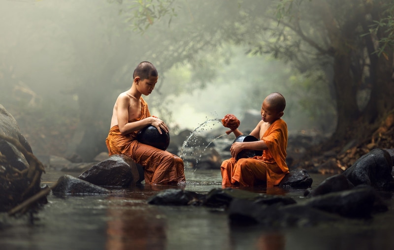 monks, 720P, Thailand