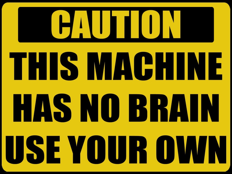 sadic, caution, use, computer, machine, humor, brain, 1080P, signage, sign