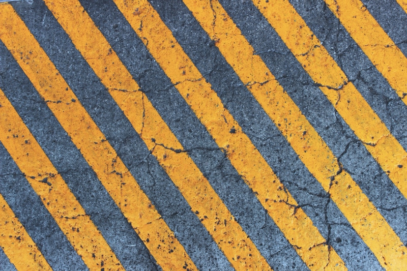 Diagonal, no people, city, repetition, outdoors, road, asphalt, high angle view, street, abstract, textured, sign, paint, textures, day, 4K, transportation