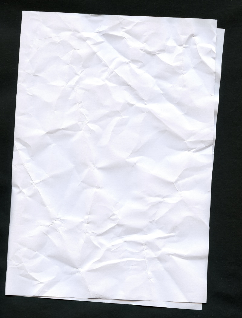 copy space, crumpled up, office, office supply, wrinkled, sheet, 5K, leaf, crumpled paper, white, papers, message, textured, indoors, white color, crumpled