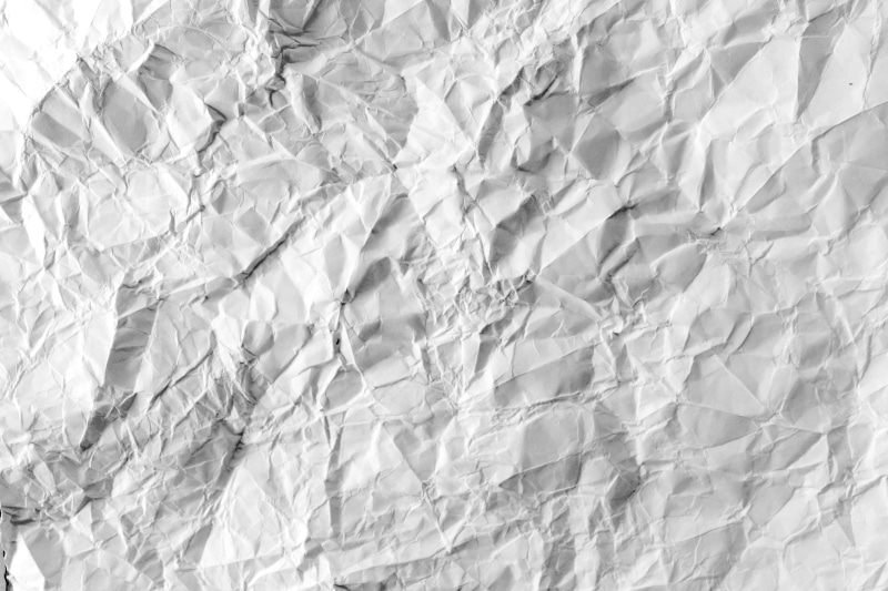 garbage, rumpled, crushed, paper, full frame, abstract, wrinkled, textured, no people, creased, bed, linen, white color, crumpled paper, empty, indoors