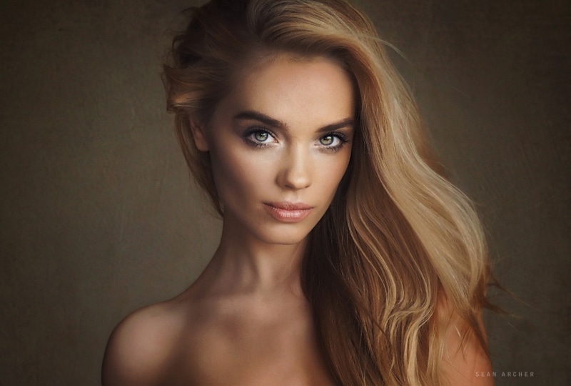 Katia Kotaro, simple background, one person, young adult, women, adult, headshot, Sean Archer, beautiful woman, beautiful people, luxury, close-up, young women