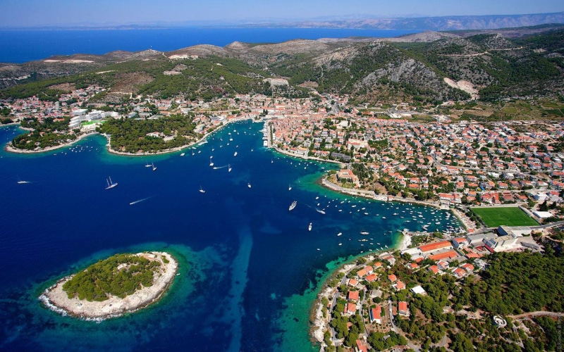 north, island, 1080P, adriatic, hvar, croatia, sea, wonderful