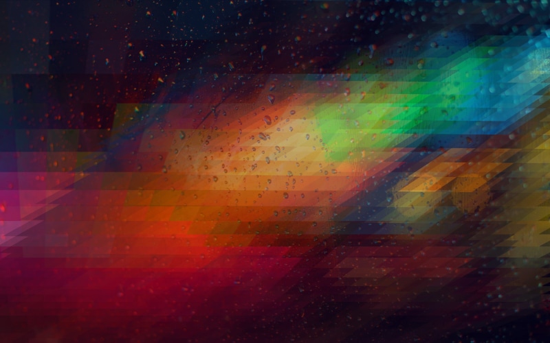  wet, no people, pattern, creativity, raindrop, full frame, rain, digital, abstract, multi colored, diamonds, red, digital art, illuminated, backgrounds