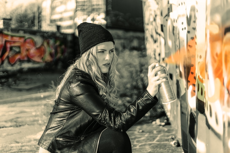 street, wearing, time lapse, wear, 5K, girl, blur, landscape, face, young women, park, graffiti, built structure, bonnet, leisure activity, casual clothing