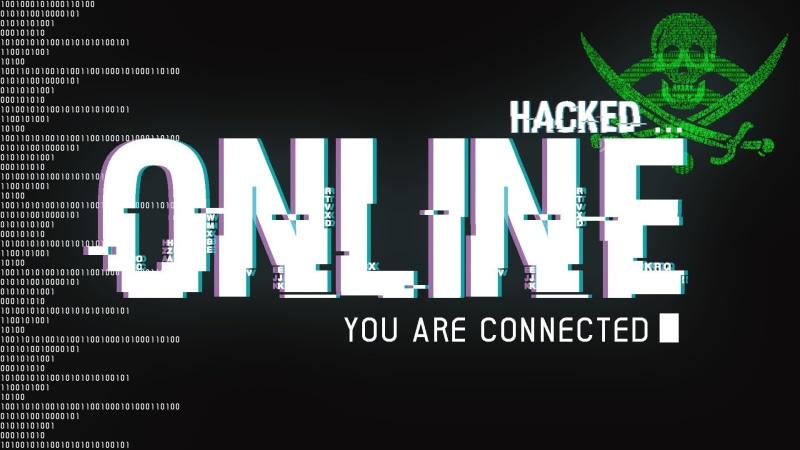Binary, hackers, online, hacking, sword, skull, 1080P