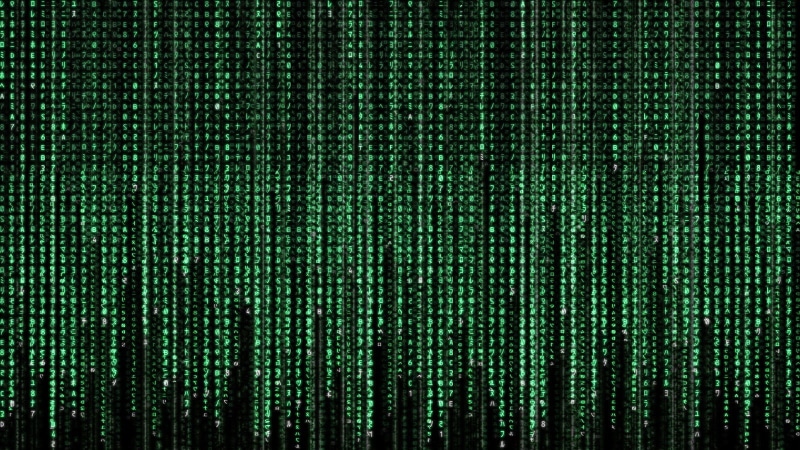 720P, movies, The Matrix, code, digital art