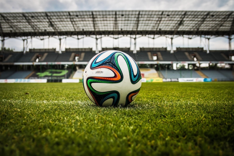 match, the pitch, game, soccer field, grass, nature, competition, daytime, football, soccer, selective focus, ball, day, field, team sport, 2K, no people