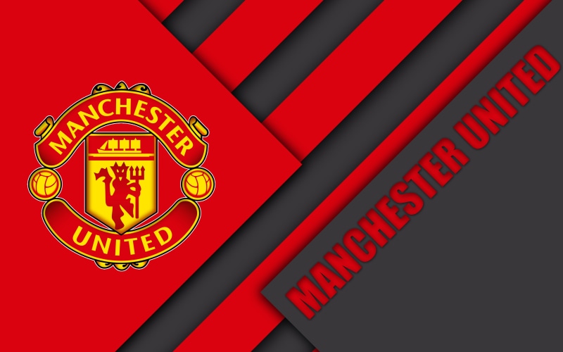4K, Manchester United F.C., Soccer, Logo