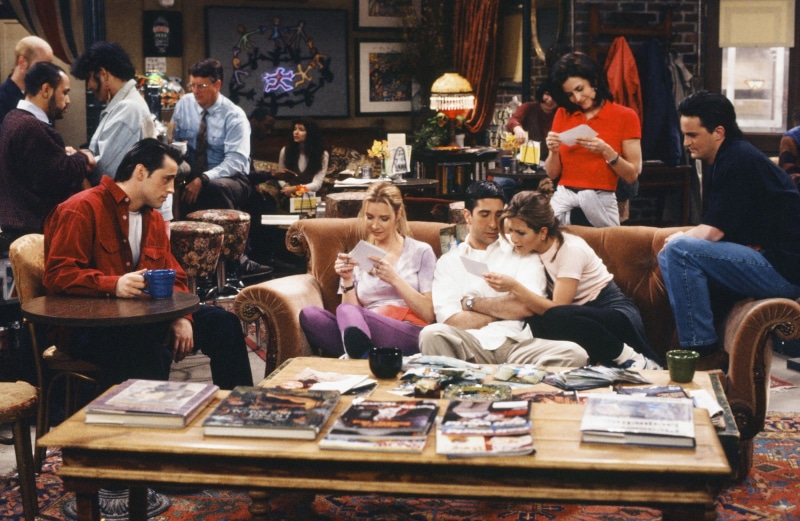 Lisa Kudrow, Friends, TV Show, Chandler Bing, Matt LeBlanc, 1080P, Monica Geller, Phoebe Buffay, David Schwimmer, Courteney Cox, Jennifer Aniston, Matthew Perry