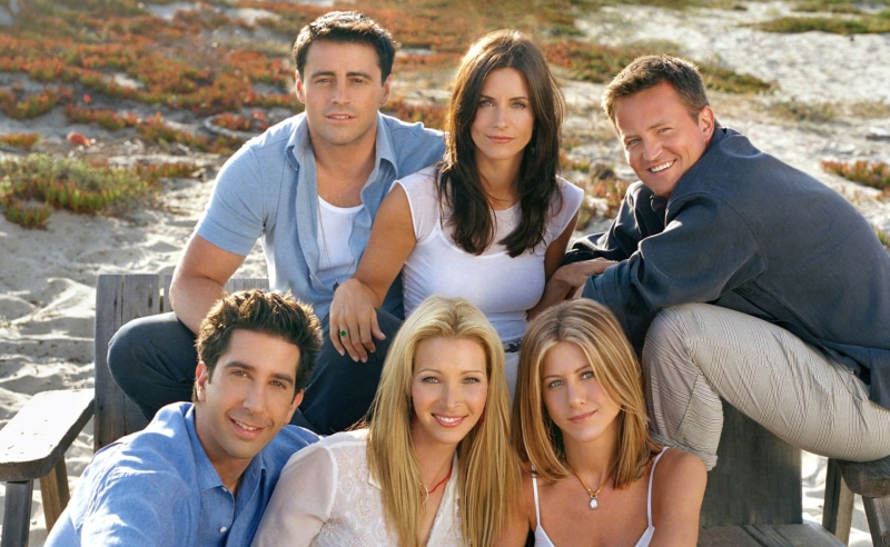 Jennifer Aniston, 1080P, Phoebe Buffay, Courteney Cox, Joey Tribbiani, the series, Comedy, David Schwimmer, Ross Geller, characters, Rachel Green, FRIENDS