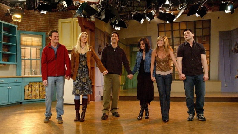 adult, Matt LeBlanc, front view, Courteney Cox, young adult, teenage boys, Lisa Kudrow, leisure activity, Ross Geller, casual clothing, 1080P, lifestyles