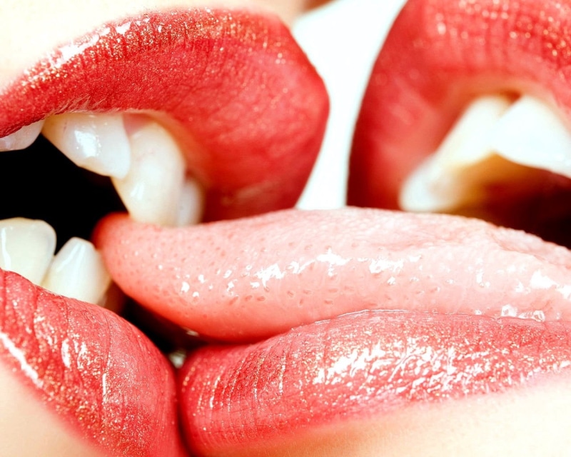 studio shot, beauty, no People, fruit, close-up, vibrant Color, kiss, candy, tongue, healthy eating, lips, shiny, full frame, make-up, food and drink, white