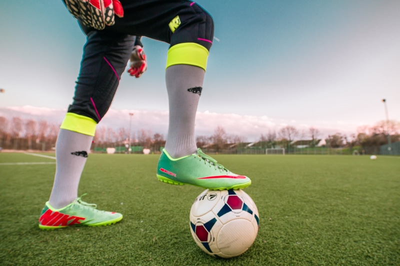 soccer Ball, playing field, footballers, sport, sports uniform, playing, day, soccer uniform, ball, competition, balls, soccer field, kicking, 4K, football boots