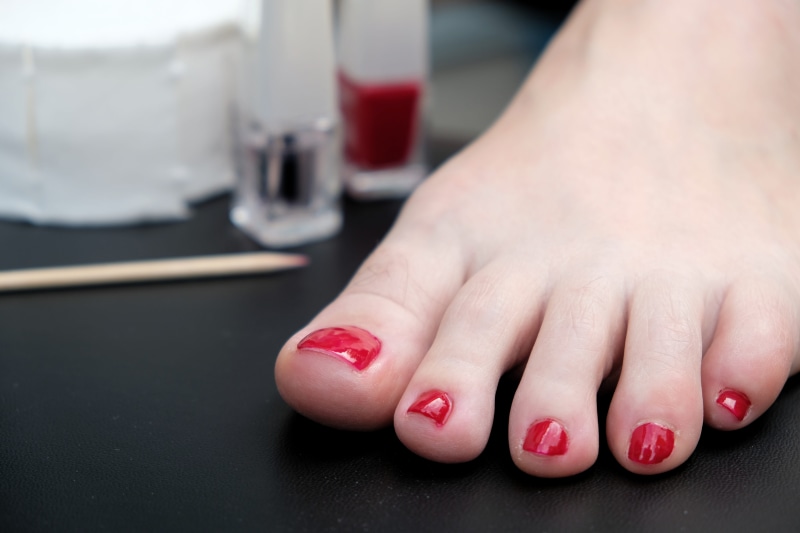 human hand, human foot, adult, nail art, red, one person, hand, foot, nail polish, fusspflege, Ten, close-up, barefoot, fashion, toenail, women, 5K, beauty