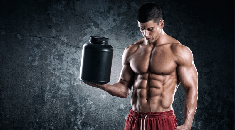 4K, bodybuilder, muscles, power