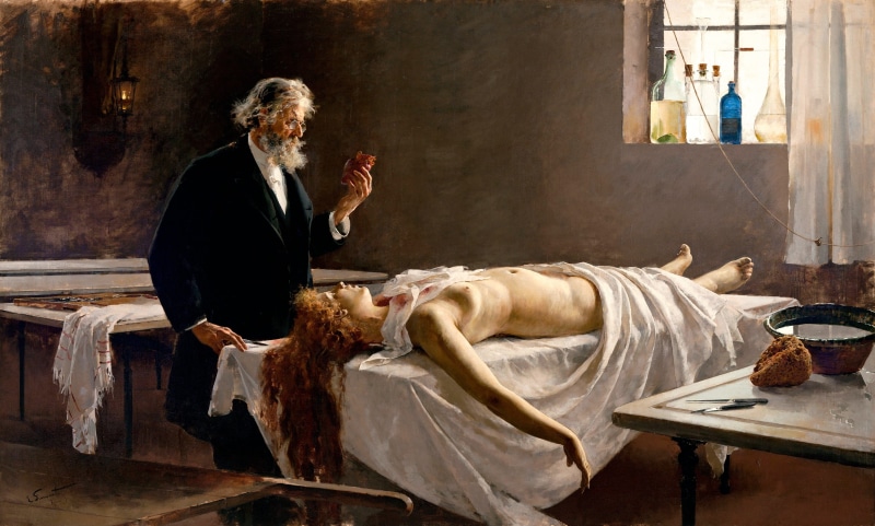 women, business, She had a heart, picture, men, one animal, Enrique Simonet, males, Enrique Simonet Lombardo, painting, clothing, senior adult, one person