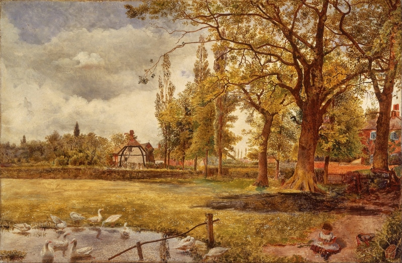 park - Man Made Space, water, reflections, artistic, william davis, tranquil scene, no people, tree, men, painting, sky, child, building exterior, plant