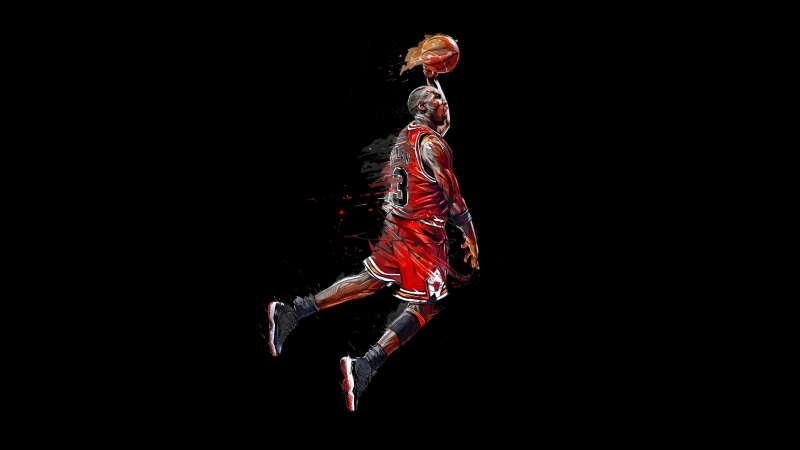 5K, k, Michael, Jordan, Artwork