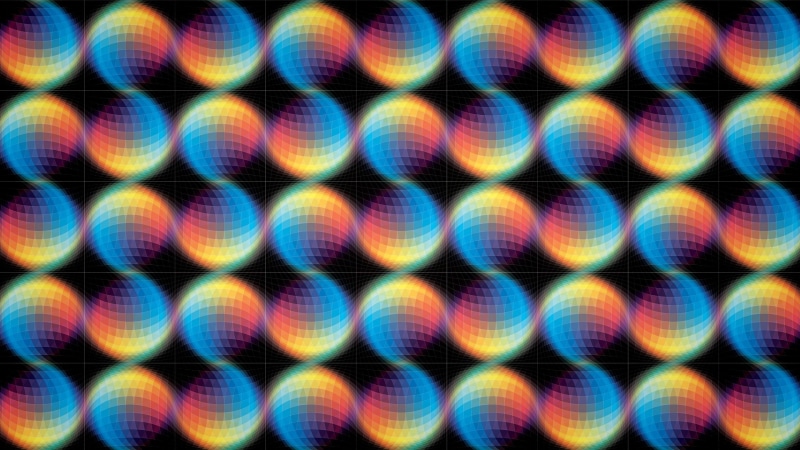 technology, no people, blue, illuminated, close-up, repetition, multi colored, order, large group of objects, 2K, shape, illustration, group, in a row