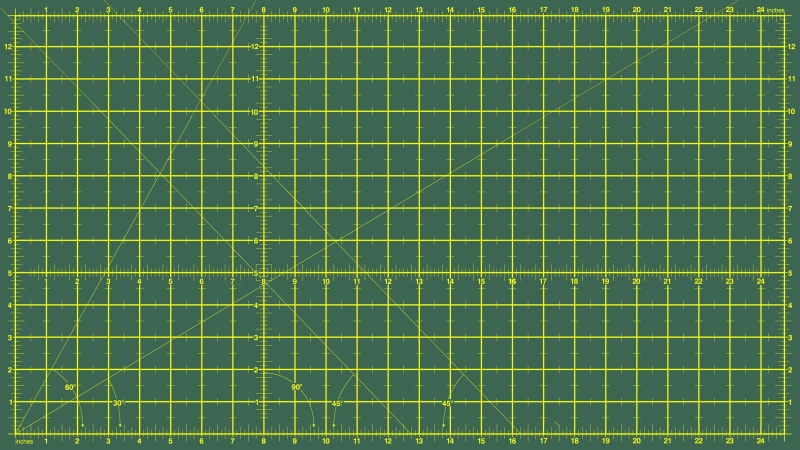 textured, studio shot, environment, cutting mat, pattern, green color, flooring, tools, 4K, built structure, craft, close-up, Sewing, architecture, no people