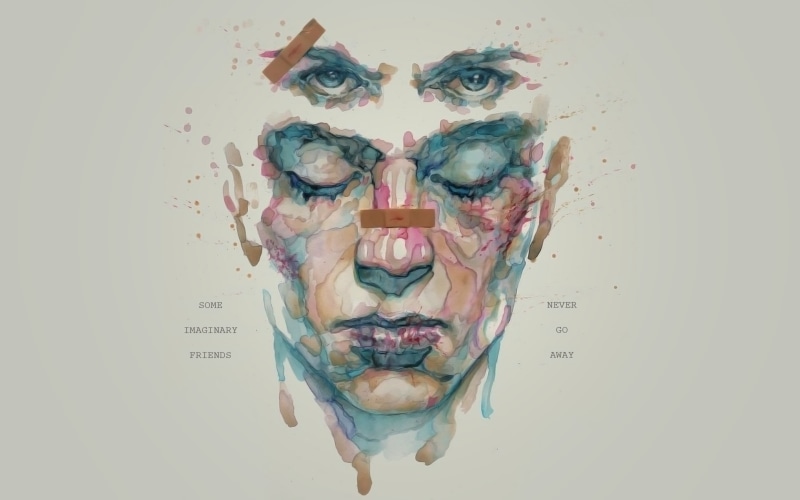 human, Fight Club, clubs, mask, 2K, face, creativity, human face, healthcare and medicine, male likeness, people, representation, Tyler Durden, multi colored