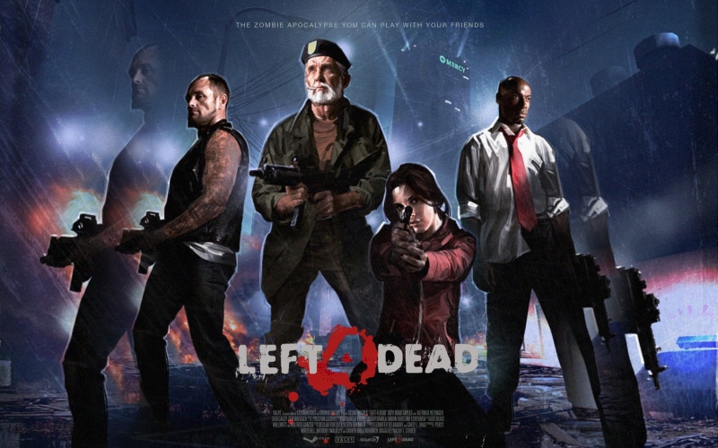 hd, left, video games, ld, 4, 720P, dead, l4d