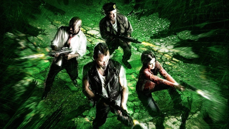 outdoors, men, leisure activity, plant, women, s, togetherness, Left 4 Dead, forest, 1080P, child, girls, people, green color, lifestyles, adult, real people