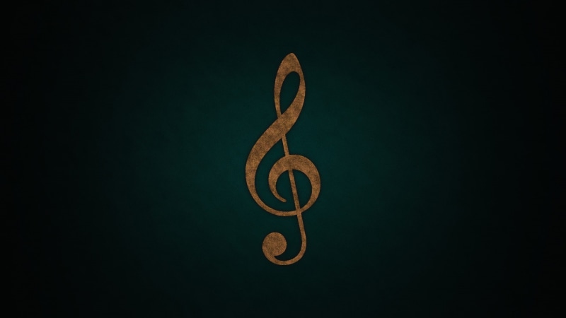 Treble Clef, Musical Note, Artistic, Musical, Music, 1080P