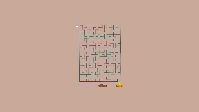 western script, cut out, indoors, labyrinth, blue, animals, representation, art and craft, humor, creativity, simple background, number, minimalism, 720P