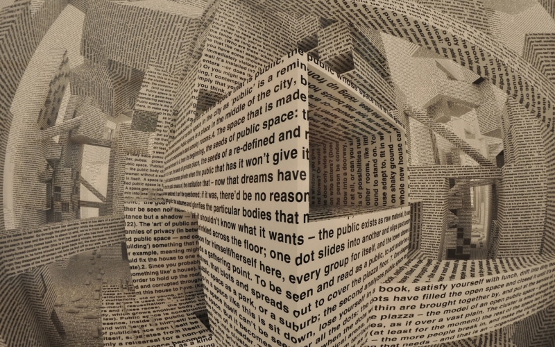 3D, 1080P, maze, abstract, artwork, text