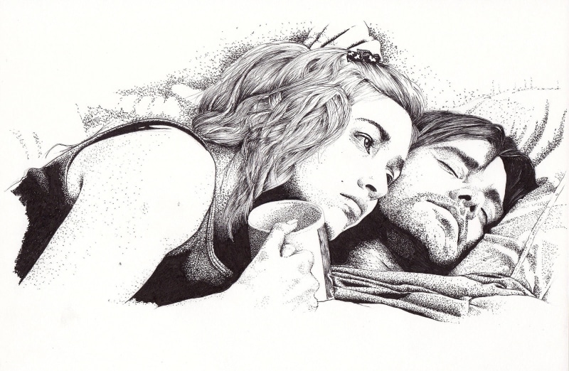 emotion, white, art, child, leisure activity, mid adult, actress, young adult, adult, relaxation, Jim Carey, men, headshot, Eternal sunshine of the spotless mind 2004