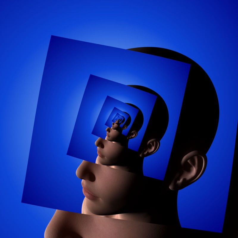 close-up, indoors, meditation, soul, psychotherapy, face, psychology, child, illuminated, colored background, creativity, mystery, human hand, sadness