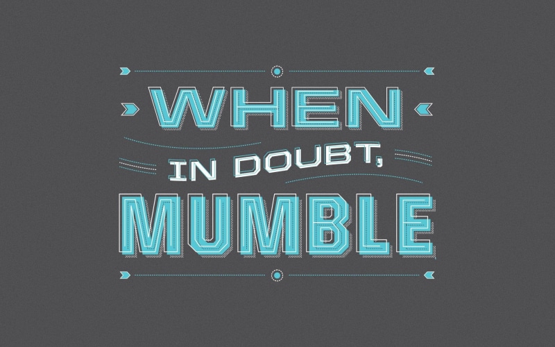 1920x1200, poster, 1080P, mumble, doubt, typography