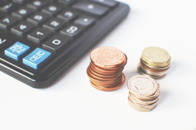 calculator, investment, business, currency, coin, cents, wealth, technology, numbers, close-up, number, comparison, banking, still life, corporate business