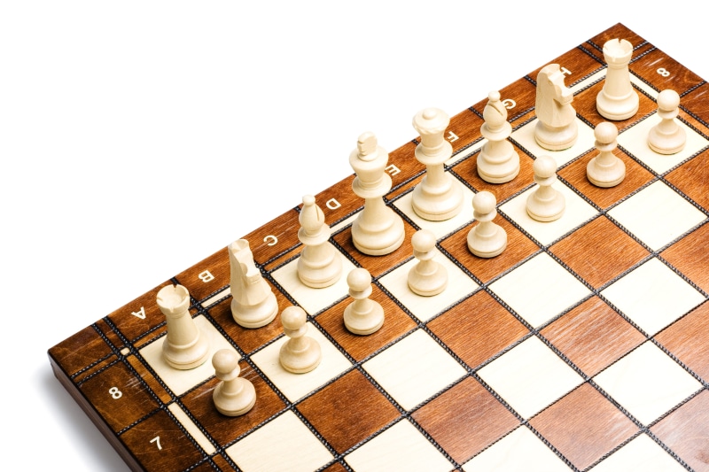 relaxation, brown, large group of objects, indoors, winner, white background, play, chessboard, close-up, arts culture and entertainment, figure, ready