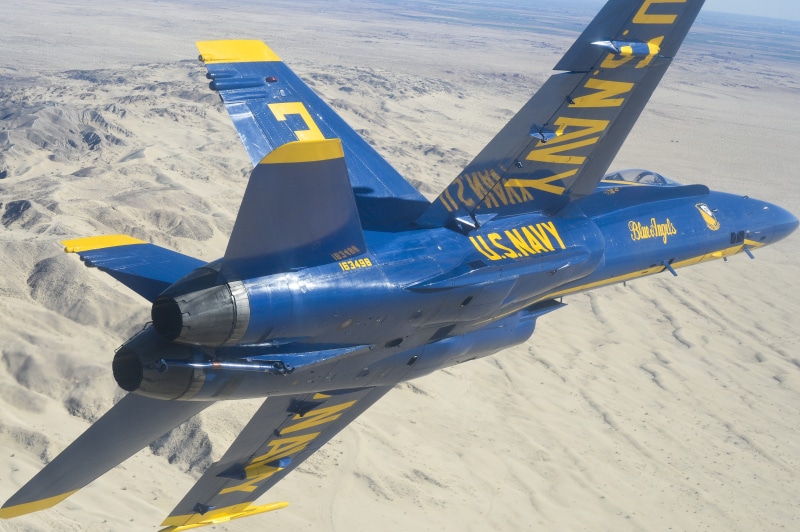 Plane, Navy, motion, team work, scenics - nature, sunlight, on the move, yellow, air Vehicle, maneuvers, land, Blue Angels, sortie, jet, show, transportation