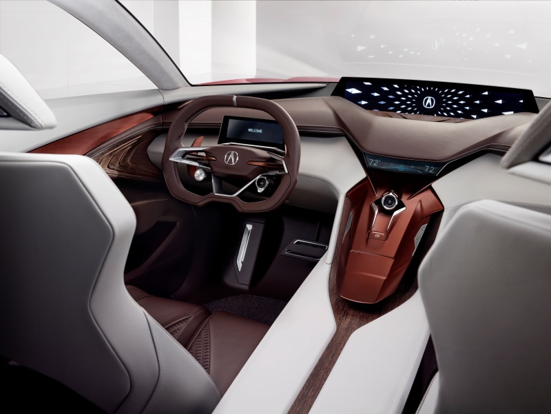 Acura Precision, detroit auto show 2016, 4K, interior