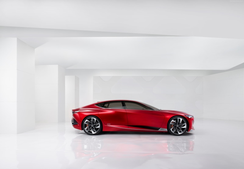 flooring, detroit auto show 2016, no people, car, copy space, indoors, luxury, 4K, wealth, day, red, motor vehicle, communication, transportation, sports car