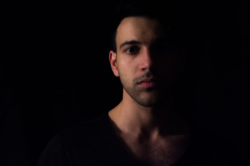 black Color, beautiful, men, fashion, wearing, human body part, young Adult, man, scoop, one man only, close-up, young men, black, male, contemplation