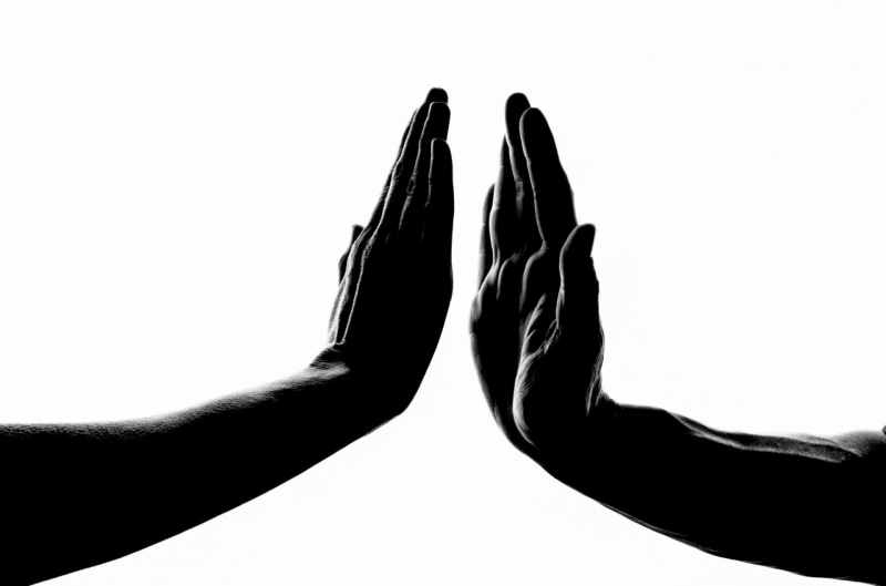 empty, close-up, women, isolated, blank, unrecognizable person, both, human Hand, adult, positive emotion, background, view, 1080P, take, white Background