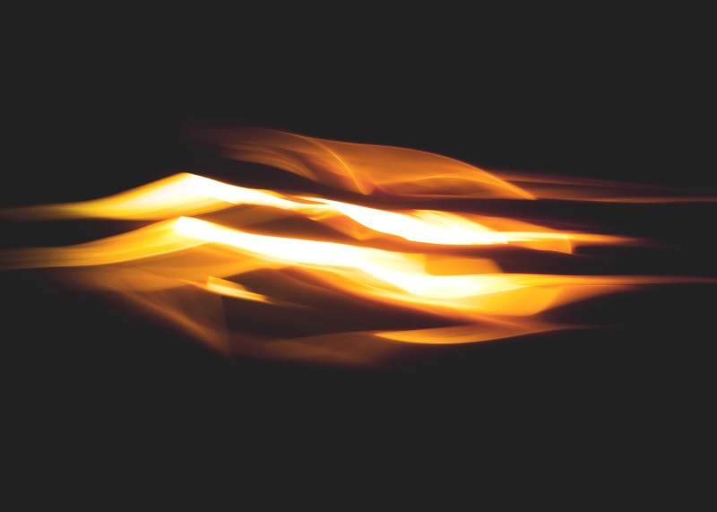 close-up, black Color, copy space, abstract, flame, nature, light - natural phenomenon, black, fire - Natural Phenomenon, glowing, indoors, orange
