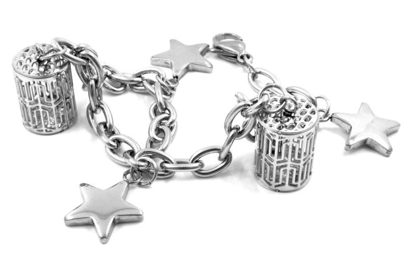 connection, background, beauty, jewel, merchandise, white, iron, 5K, cut out, no people, bracelet, isolated, alloy, joy, chain, charm, close-up, decoration